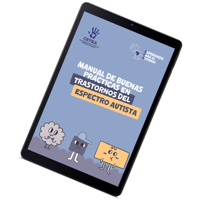 Portada del Manual de Buenas Prácticas en Trastornos del Espectro Autista