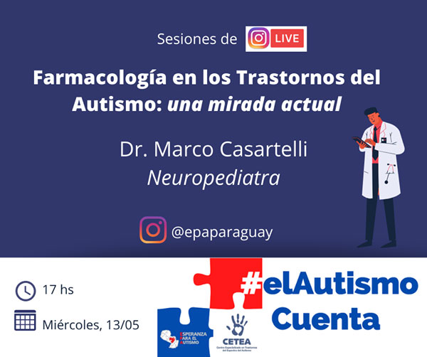 Farmacología en los trastornos del autismo.