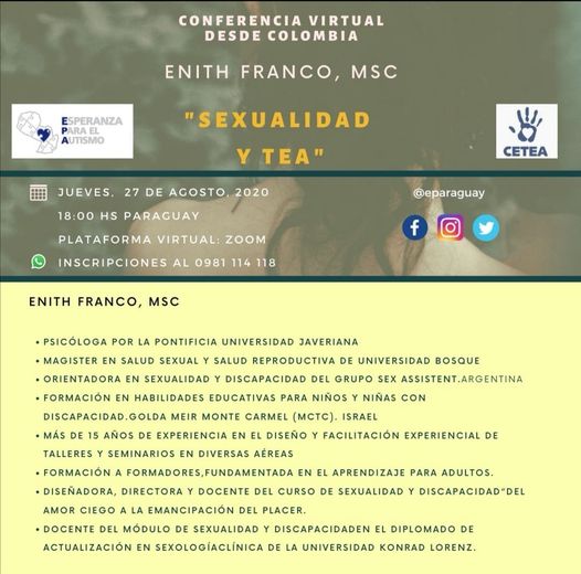 Sexualidad y TEA